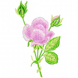 Flowers Embroidery Design 9